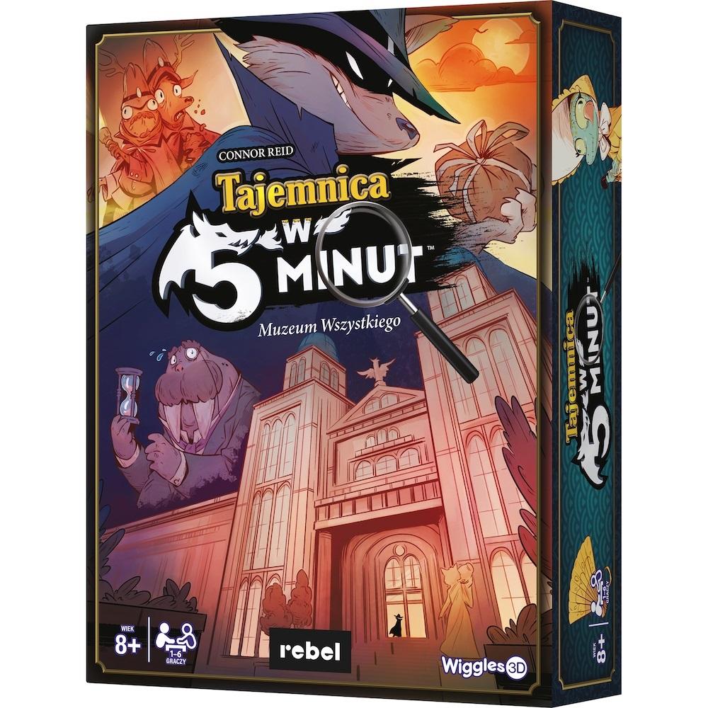 5-minútová stolová hra Mystery Rebel
